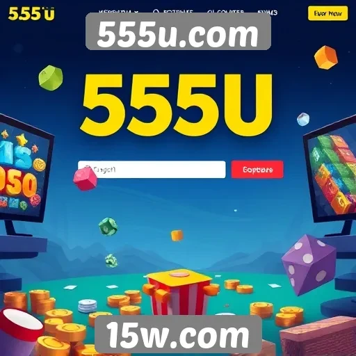 Experiência do usuário no site 555u.com